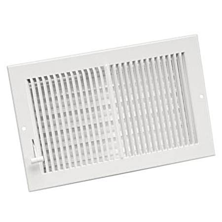 White Multi-Shutter Register