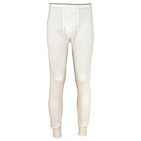 Men's Natural Thermal Heavyweight Waffle Knit Base Layer Pants