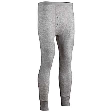 Men's Heather Grey Thermal Base Layer Pants