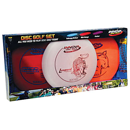 Disc Golf Set - 3 Pc