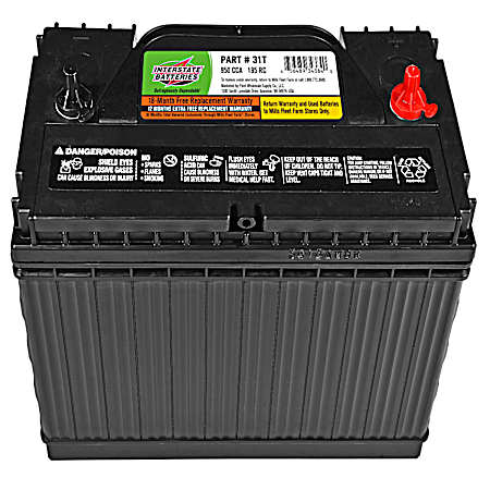 Commercial Battery Grp 31 12 Mo 950 CCA