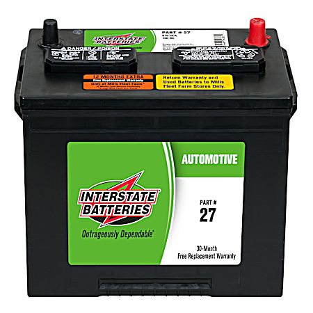 Automotive Battery - Group 27, 810 CCA