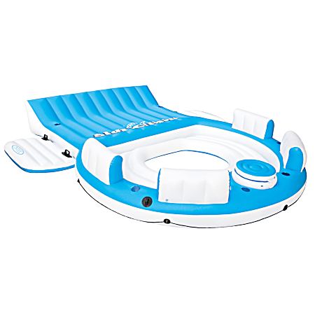 Splash'N Chill Island 7-Person Inflatable Raft