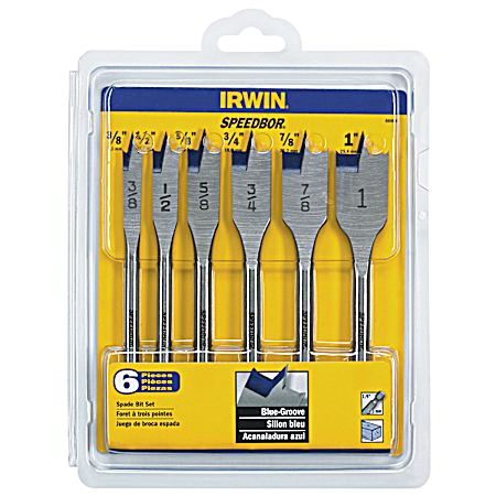 Speedbor 6 Pc. Spade Bit Set