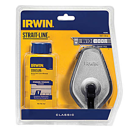100 Ft. Strait-Line Aluminum Chalk Reel Combo
