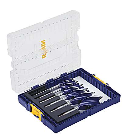 SPEEDBOR Max Spade Bit Set in Medium Storage Case - 6 Pc