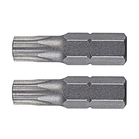 IRWIN IWAF21TX302 Insert Bit, T30 Drive, Torx Drive, 1/4 in Shank, Hex Shank, 1 in L, Steel