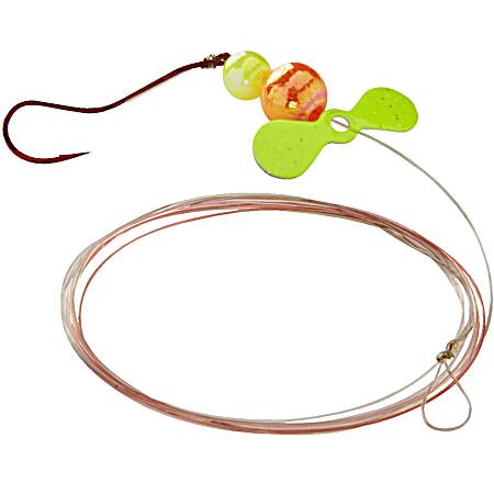 Slow Death Plus Spinner Rig - Chartreuse