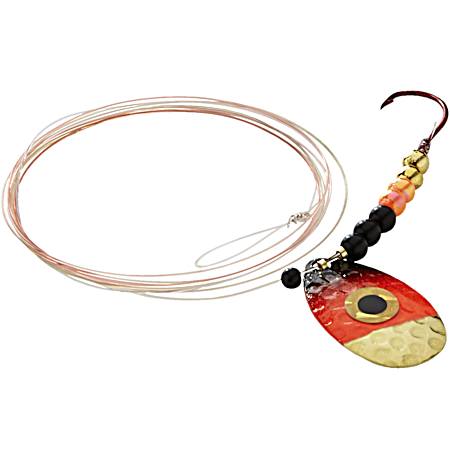 Hot Flash Spinner Rig - Gold/Orange/Black