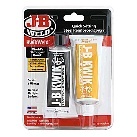 Kwik Quick-Setting Cold-Weld Epoxy - Professional Size
