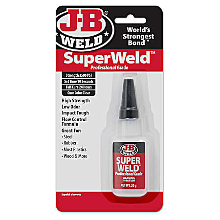 SuperWeld Professional Grade Super Glue