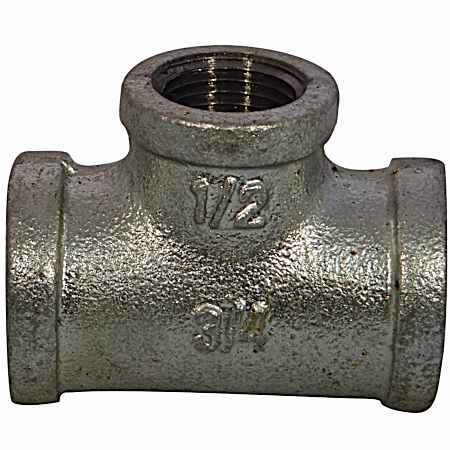 Water Line Galvanized Tee