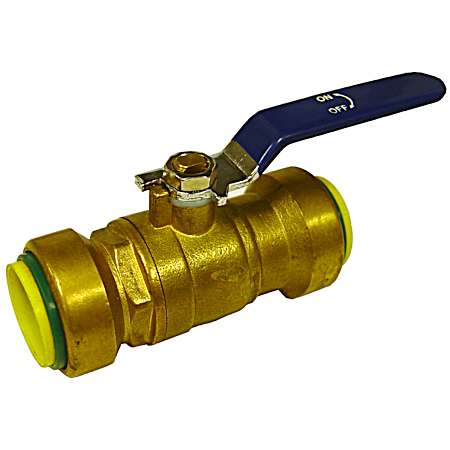 Push-To-Fit Fitting Ball Valve - 1 In. Push