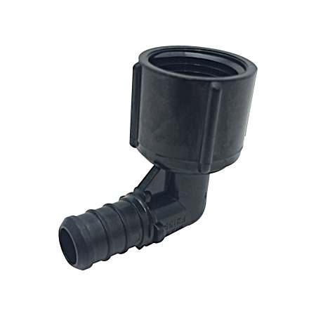 1/2 in PEX x 1/2 FIP Swivel Black Plastic PEX Elbow - 2 Pk