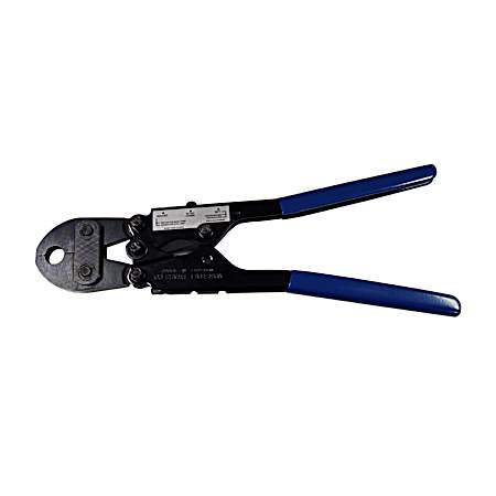 1/2 in & 3/4 in Full-Circle Crimp Combo Tool for Copper PEX Crimp Ring