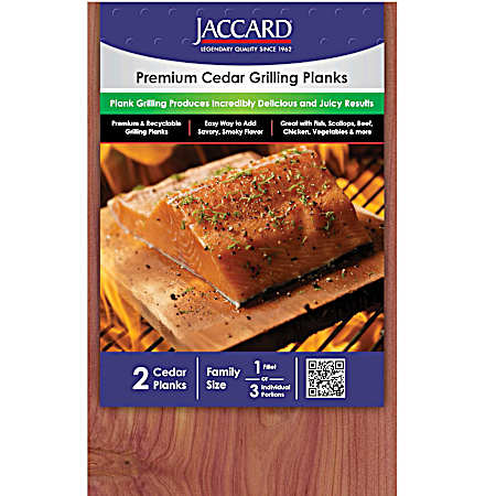2 Pk Large Premium Cedar Planks