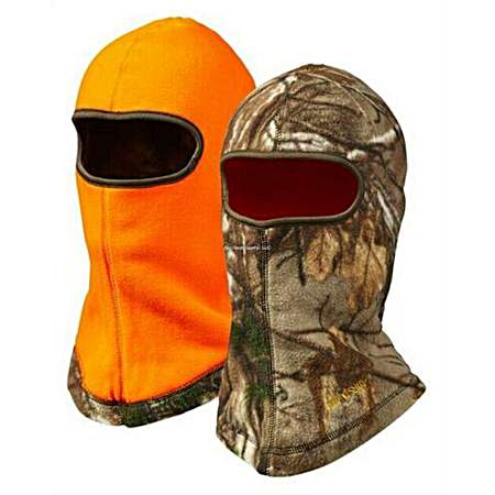 Men's Realtree Edge-Blaze Orange Reversible OSFM Facemask