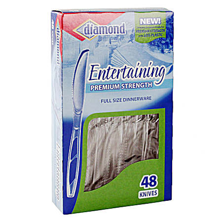 Entertaining Plastic Knives - 48 Pk