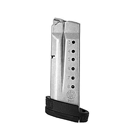 8 Round 9 mm Stainless Steel Replacement Magazine