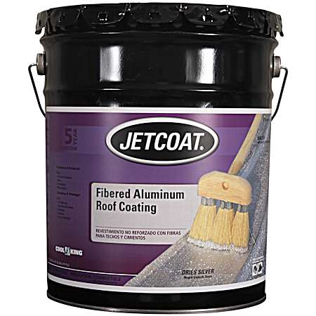 4.75 gal Fibered Aluminum Roof Coating