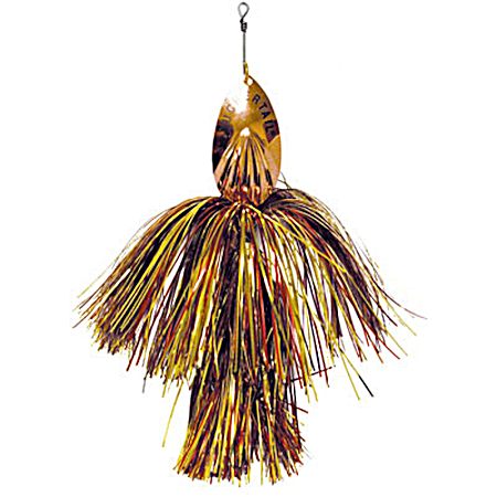 800 Twin Tinsel 10 in Goldie Locks Musky Buchertail