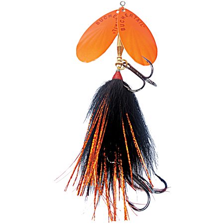 Tin-Buck 2 8.5 in Black/Orange Buchertail