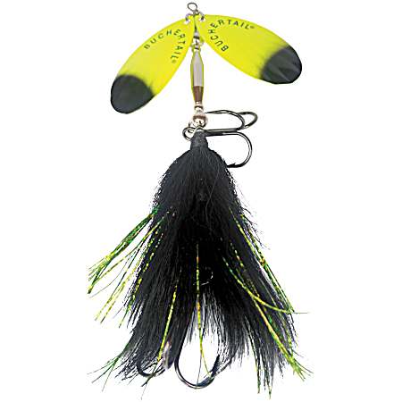 Tin-Buck 2 8.5 in Chartreuse Black/Flame Buchertail
