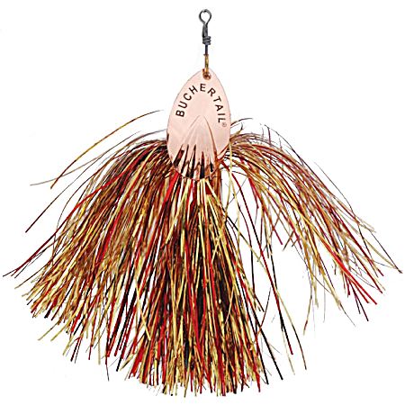 500 Series Tinsel 5 in Goldie Locks Musky Buchertail