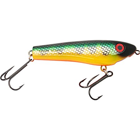 6 in Natural Perch Dancin' Raider Topwater Bait