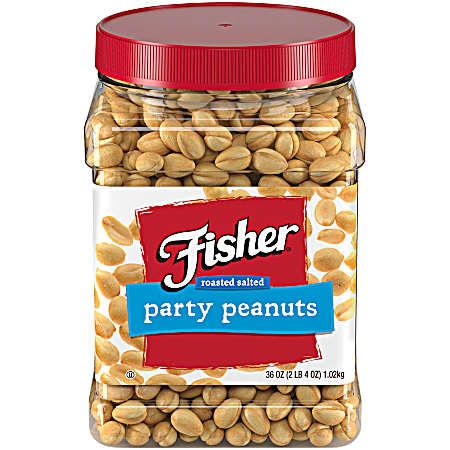 36 oz Roasted Salted Party Peanuts