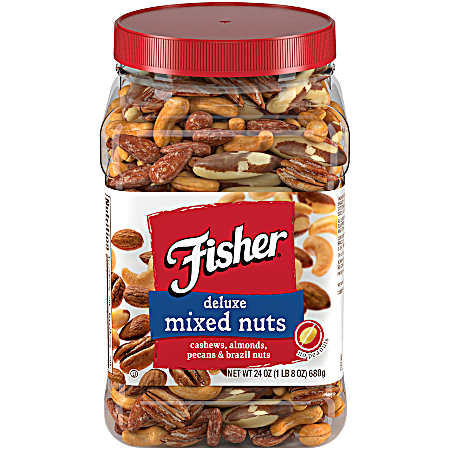24 oz Deluxe Mixed Nuts w/ No Peanuts