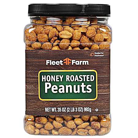 35 oz Honey Oil Roasted Peanuts