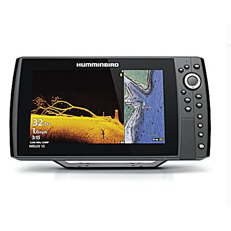 HELIX 10 CHIRP MEGA DI+GPS G4N Fish Locator