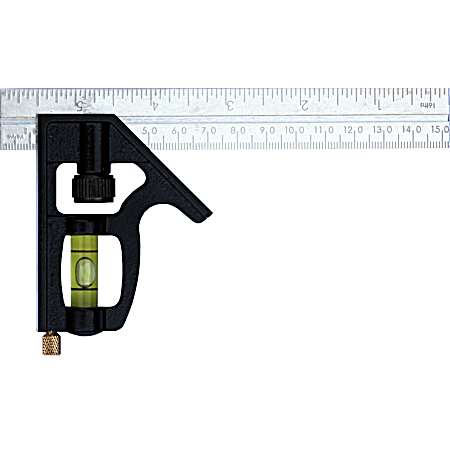 6 In. Professional Inch/Metric Combination Square