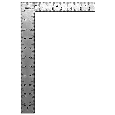 8 in x 12 in Pro Easy-Read Steel Carpenter Square