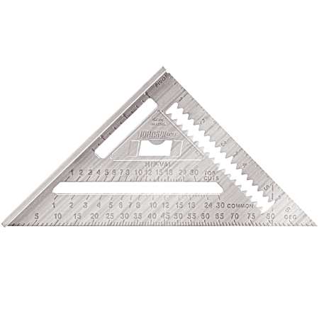 7 In. Johnny Square Pro Aluminum Rafter Square