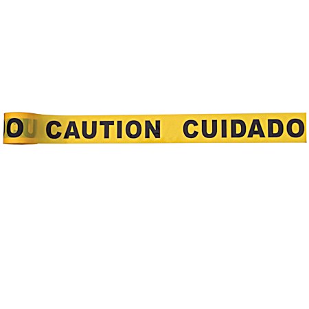 Yellow Caution Barricade Tape