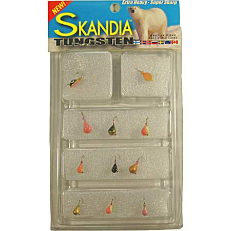 11 Pc. Tungsten Pelkie Jig Kit