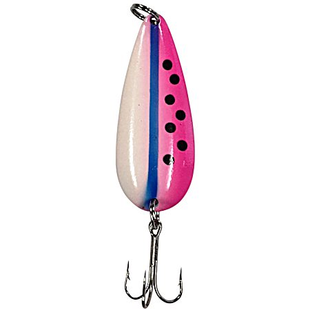 Rainbow Trout Treble Hook Casting Spoon