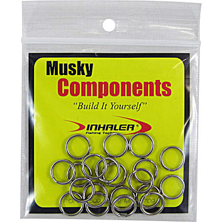 Musky Fishing Components - X-Heavy Split Rings