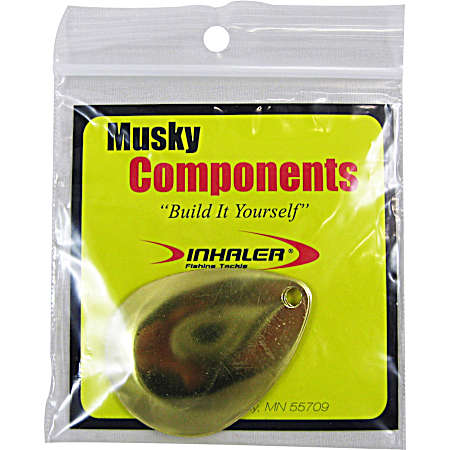 Musky Fishing Components - Colorado Blade - Brass