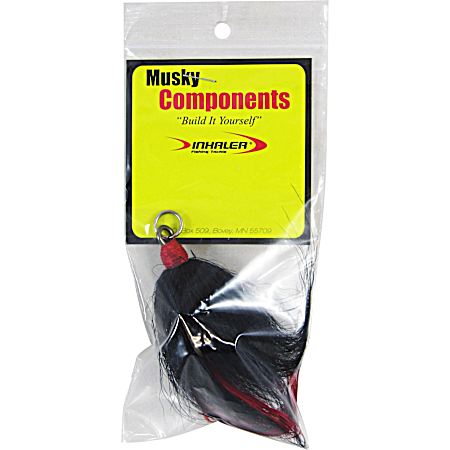 Musky Fishing Components - Treble Hook - Black