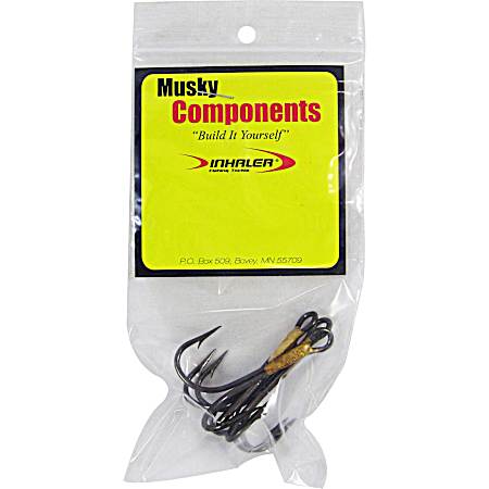Musky Fishing Components - Treble Hook