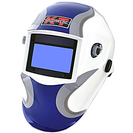 Cool Blue Auto-Darkening Helmet