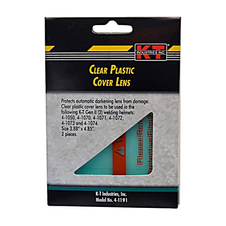 Clear Plastic Cover Lens - 2 Pk.