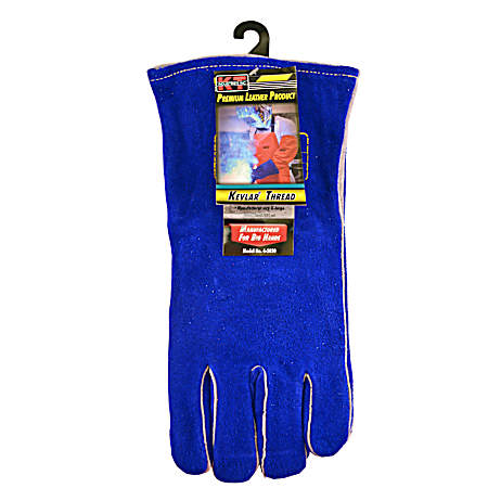 Blue Premium Grade Welding Glove