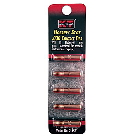 Hobart Style .030 Contact Tips - 5 Pk