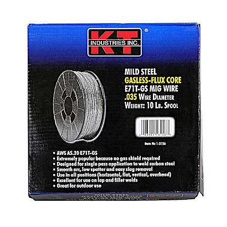 Gasless-Flux Core MIG Wire .030, 10LB