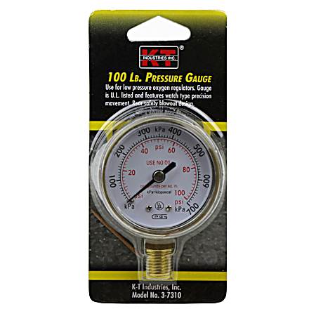 100 lb Pressure Gauge