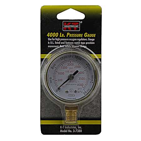 4000 lb Pressure Gauge